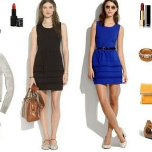 Madewell by J.crew ponte knit little black dress